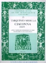Ciaconna  for 2 soprano instruments, bass instruments and Bc score and parts