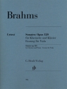 Sonaten op.120 fr Klarinette und Klavier fr Viola und Klavier