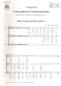 6 polnische Weihnachtslieder fr gem Chor und Orgel Chorpartitur