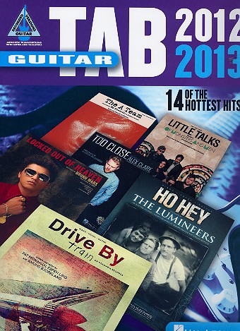 Guitar Tab 2012-2013 songbook vocal/guitar/tab