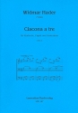 Ciacona a tre fr Klarinette, Fagott und Kontrabass Partitur und Stimmen