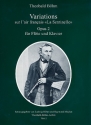 Variations sur l'air francais La sentinelle op.2 fr Flte und Klavier