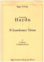 3 Londoner Trios fr 2 Oboen und Englischhorn Partitur und Stimmen