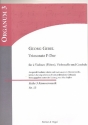 Sonate F-Dur fr 2 Violinen (Flten), Violoncello und Cembalo Partitur und Stimmen