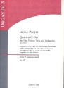 Quartett C-Dur op.20,3 fr Flte, Violine, Viola und Violoncello Partitur und Stimmen