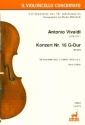 Konzert G-Dur Nr.16 RV413 fr Violoncello solo, 2 Violinen, Viola und Bc Partitur