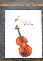 Kofferanh�nger Kunstleder Violine