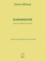 Scaramouche pour saxophone et orchestre pour saxophone alto et piano