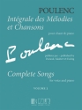 Integrale des mlodies et chansons vol.3 pour chant et piano