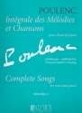 Integrale des mlodies et chansons vol.2 pour chant et piano