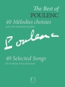 The Best of Poulenc pour voix moyenne et piano
