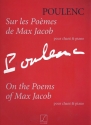 Sur les pomes de Max Jacob for high voice and piano