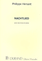Nachtlied fr Gesang (hoch) und Klavier