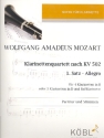 Quartett KV502 fr 4 Klarinetten