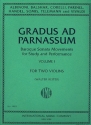 Gradus ad parnassum vol.1 for 2 violins score