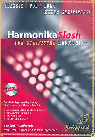 Harmonika Slash (+CD) fr Steirische Harmonika in Griffschrift