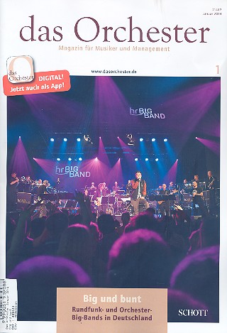 Das Orchester Januar 2014 Big und bunt