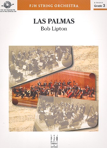 Las Palmas for string orchestra score and parts (8-8-5--5-5-5)