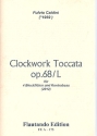 Clockwork Toccata op.68L fr 4 Blockflten (AA(T)T(B)B) und Kontrabass Partitur und Stimmen