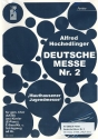 Deutsche Messe Nr.2 Paket (2 Partituren +20 Chorpartituren +Kontrabass/E-Bass)