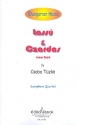 Lass and Czardas from Szek for 4 saxophones (SATB) score and parts