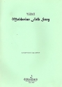 Moldavian Folk Song for 4 saxophones score and parts