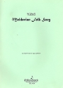 Moldavian Folk Song for 4 saxophones score and parts