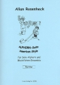 Alphorn-Suite american Style fr Alphorn in F (Tenorsaxophon) und Blockflten-Ensemble Partitur und Alphornstimme