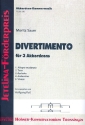 Divertimento fr 3 Akkordeons Partitur und Stimmen