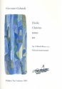 Hodie Christus natus est fr 8 Blockflten (Melodieinstrumente) in 2 Chren Partitur und Stimmen