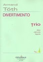 Divertimento for oboe, clarinet and bassoon score and parts