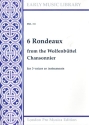 6 Rondeaux from the Wolfenbttel Chansonnier for 3  voices (instruments) 3 scores