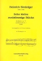 10 kleine zweistimmige Stcke op.77 fr Klavier