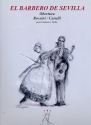 Obertura del Barbero de Sevilla para guitarra y violin partitura y partes