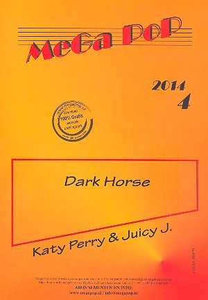 Dark Horse fr Klavier (mit Text und Akkorden)