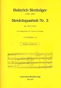 Streichquartett Nr.3 op.122 Partitur und Stimmen