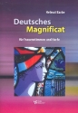 Deutsches Magnificat fr Frauenchor und Harfe Partitur