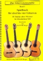 18 Stcke alter Meister - fr 3-4 Gitarren Spielpartitur