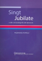 Singt Jubilate fr Gemeinde und Instrumente (gem Chor ad lib) Spielpartitur/Begleitstze fr Blser (Posaunenchor), Ringbindung