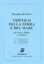 Triptico della terra e del mare per voce, flauto e chitarra partitura