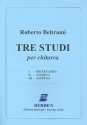 3 Studi per chitarra