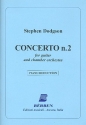 Concerto no.2 for guitar and chamber orchestra for guitar and piano