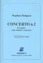 Concerto no.2 for guitar and chamber orchestra for guitar and piano