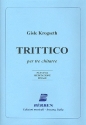 Trittico op.op.32 per 3 chitarre partitura e parti