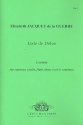 Lisle de Dlos for soprano, violin, flute, oboe, viol and Bc score and parts (Bc realized) (frz)