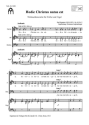 Hodie Christus natus est op.90,2 fr gem Chor (SABar) und Orgel Partitur