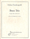 Brass Trio for trumpet, horn and trombone score and parts