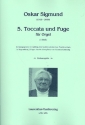 Toccata Nr.5 und Fuge fr Orgel