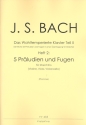 Das Wohltemperierte Klavier Teil 2 Band 2 fr Violine, Viola und Violoncello Partitur und Stimmen