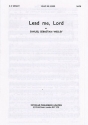 Lead me Lord for mixed chorus and organ score